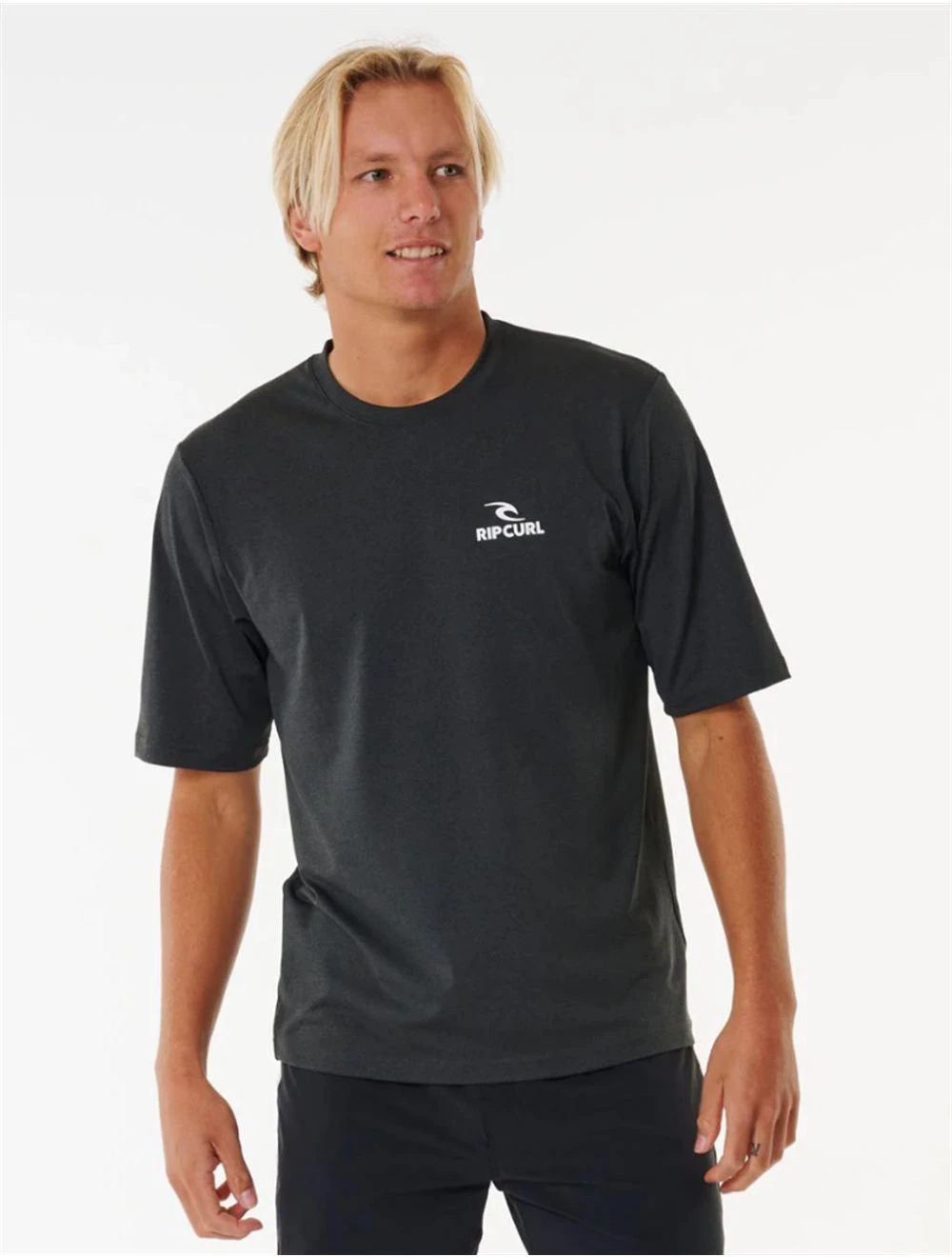 That is a Rashguard;UV-Shirt Rip Curl Stack Upf S/S Black Marle Black Marle