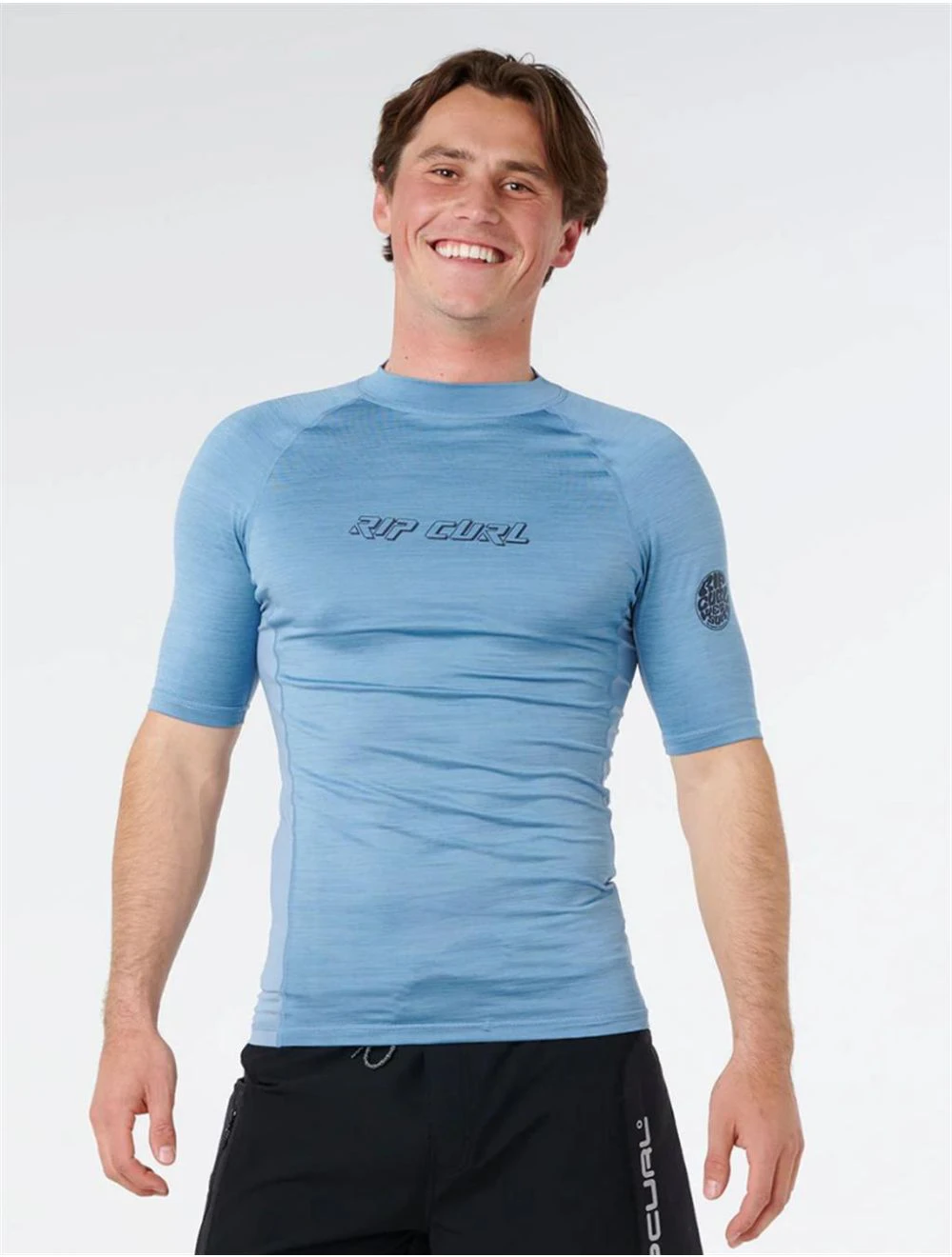 That is a Rashguard;UV-Shirt Rip Curl Dawn Patrol Upf Perf S/S Faded Denim