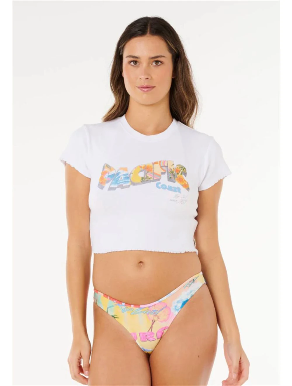 That is a T-Shirt Rip Curl Haley o Baby Tee Optical White Optical White