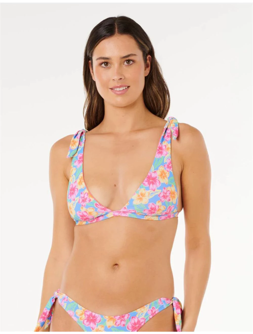That is a Bikini tops Rip Curl Malibu Cove Revo Deep V Top Blue Blue