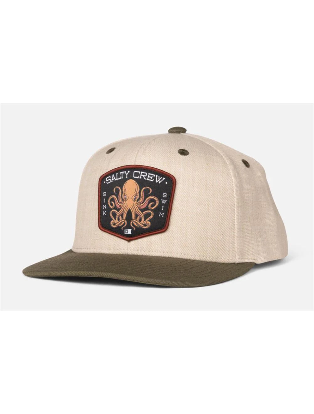 That is a Cap Salty Crew Tako Club Snapback Natural/Olive Natural/Olive