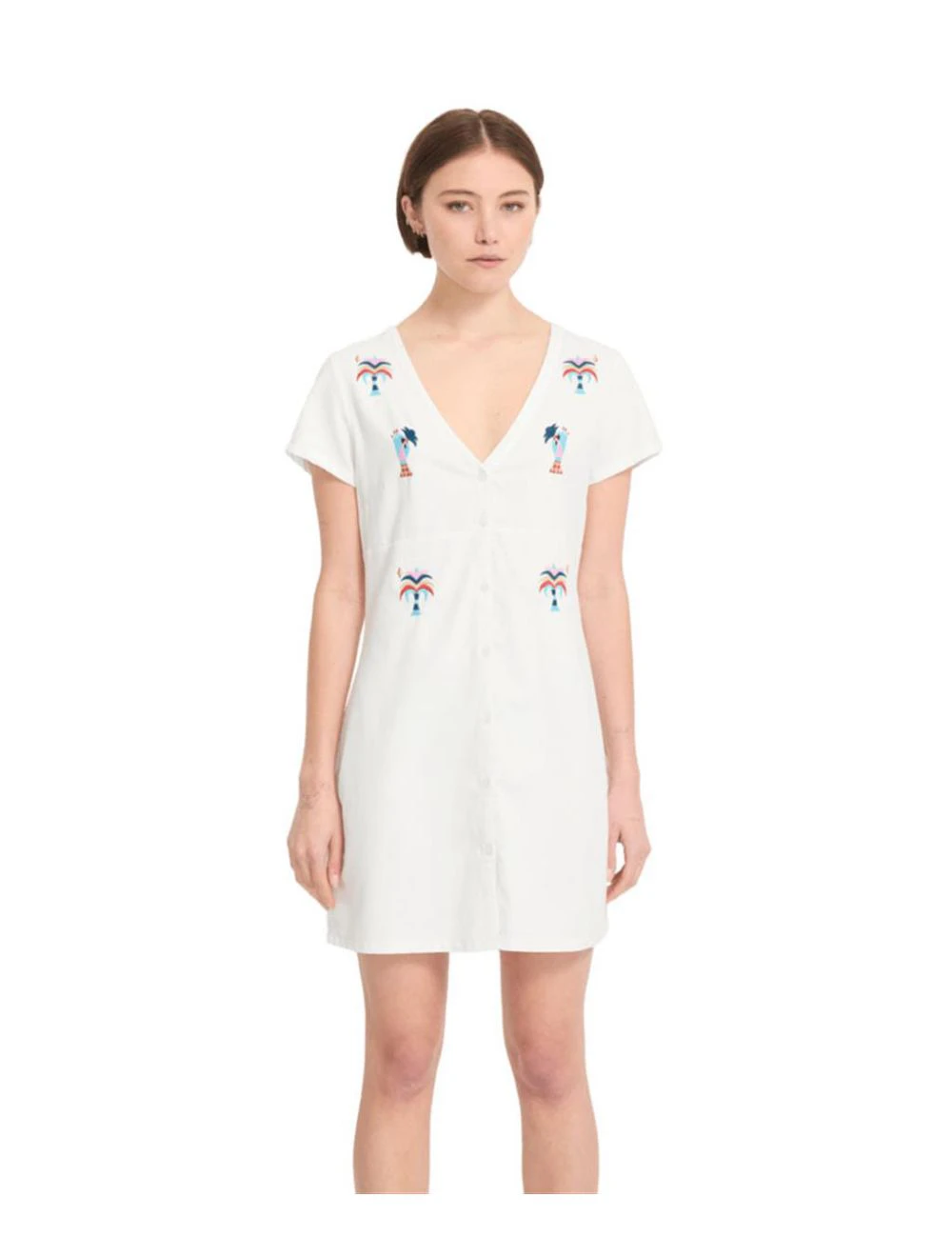 That is a Dress Volcom FA Bruno Lucas Shirt Dress Off White Off White