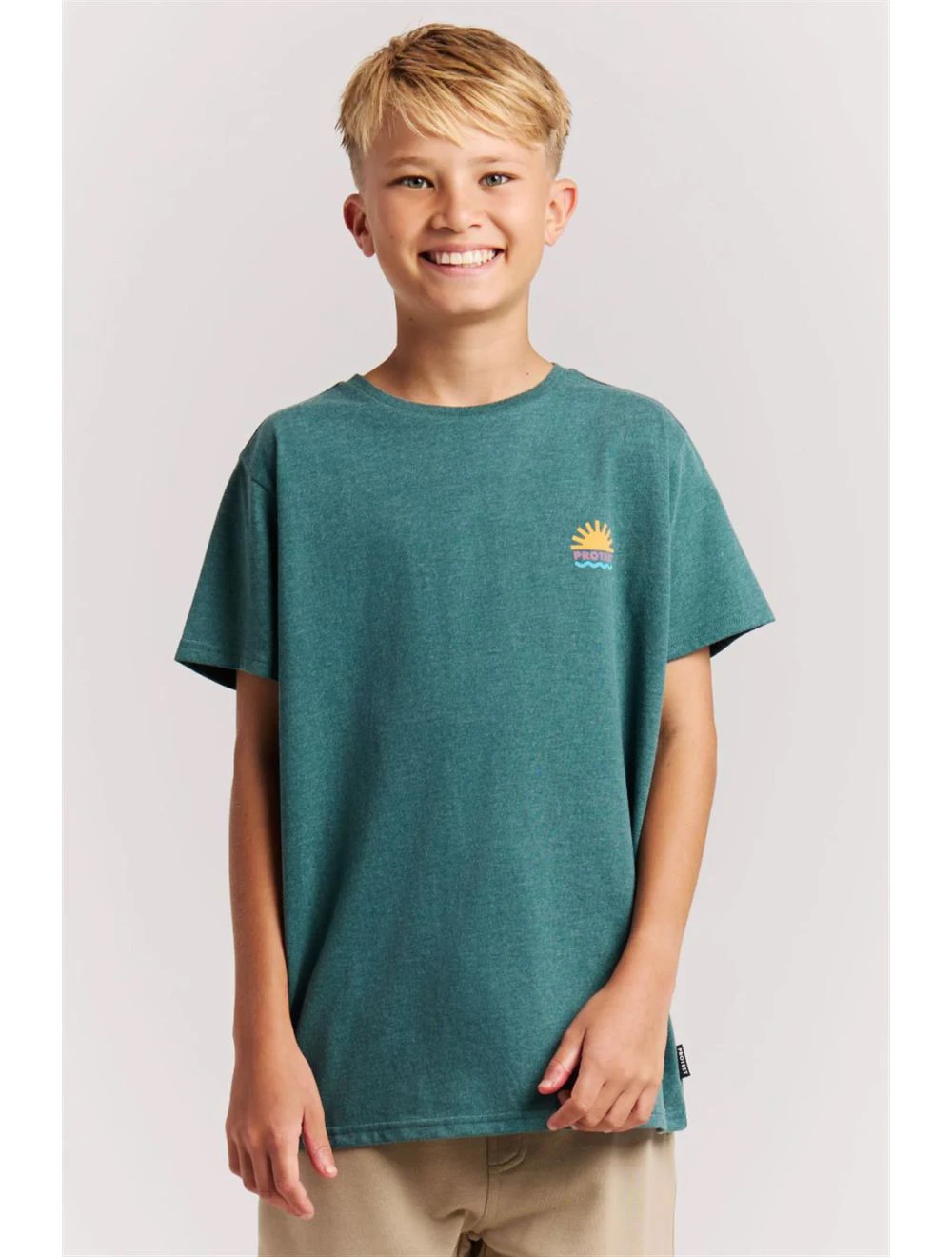 That is a T-Shirt;  Protest PRTVarzo JR T-Shirt Dark Teal Dark Teal