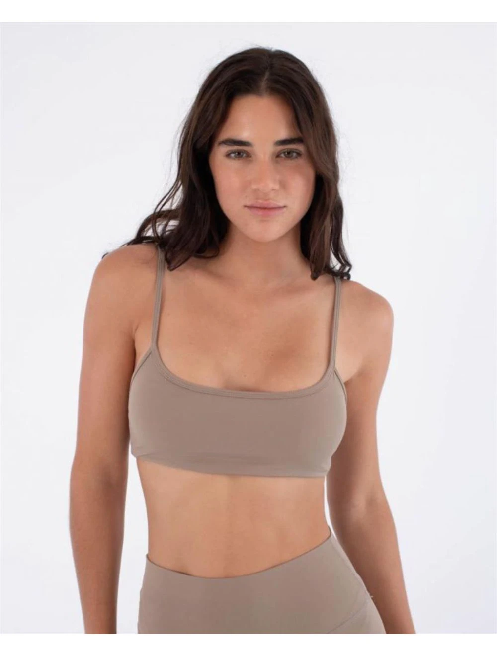 That is a Top; Shirt Hurley Active Top Seamless Taupe Taupe