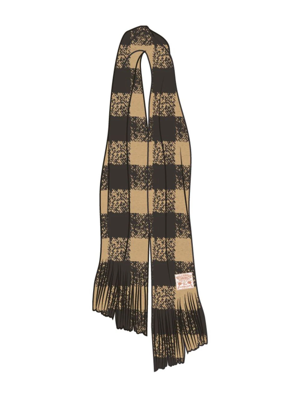 That is a scarf Billabong On the Frindges Curry Curry