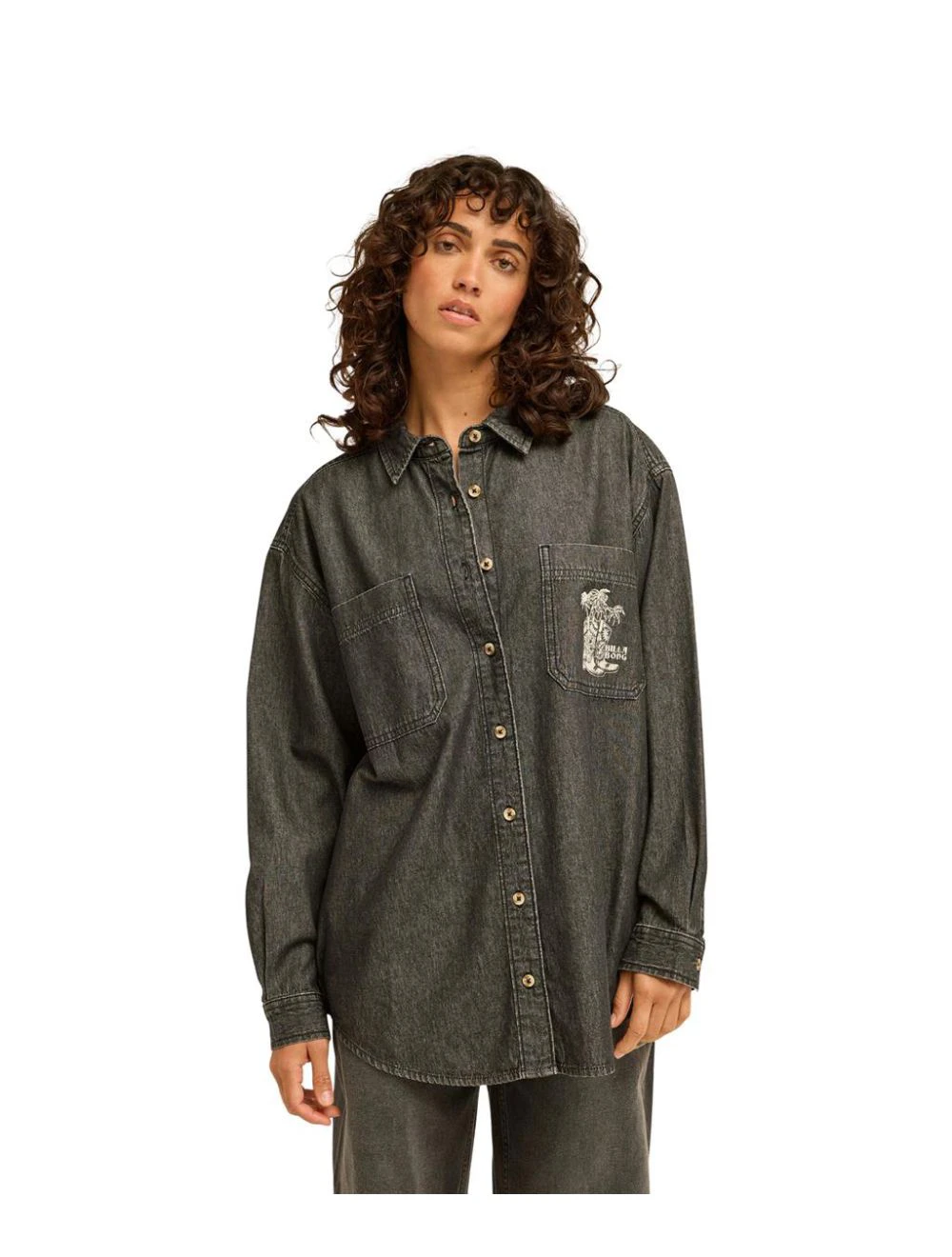 That is a Shirt Billabong Down The Coast Black Rinse Black Rinse