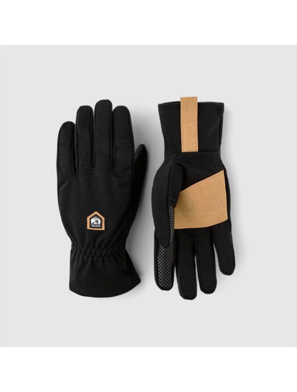 That is a Skigloves;Snowboard.gloves Hestra Windwool Merino Liner - 5 Fing Black