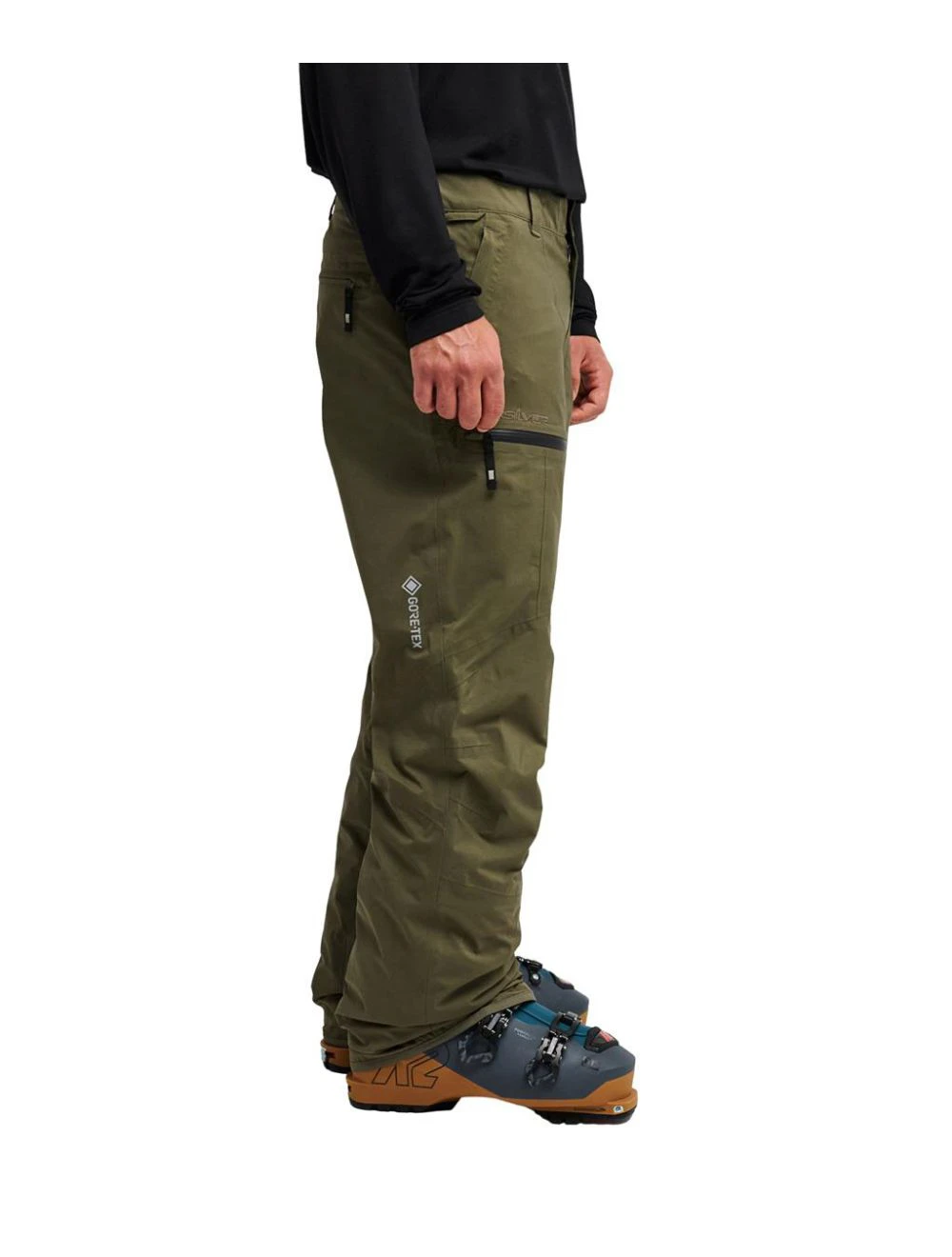 That is a Snowboard Pants; Ski Pants; Quiksilver Forever Stretch Gore-Tex PT Grape Leaf Grape Leaf