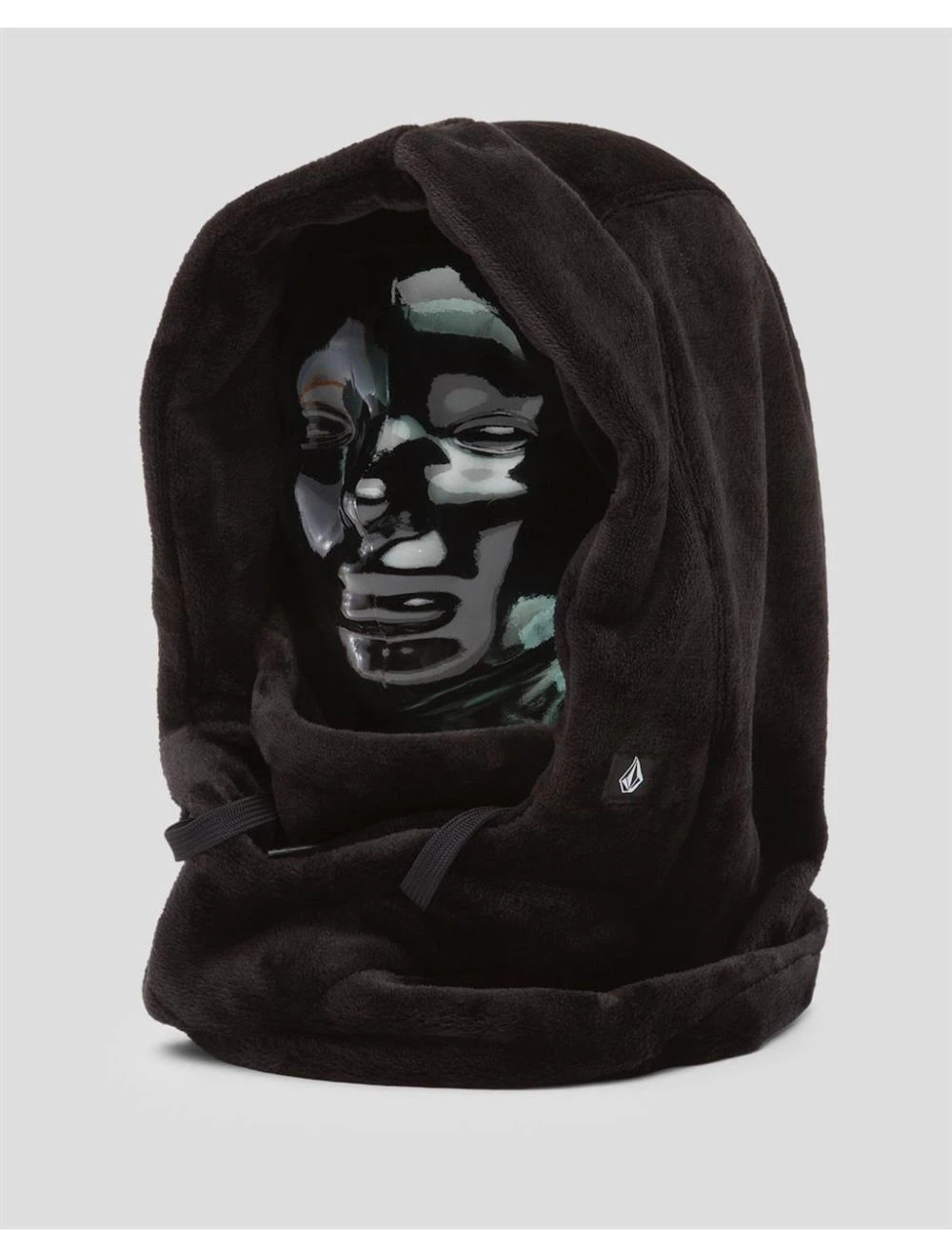 That is a Scarf Volcom Dang Hood Black Black