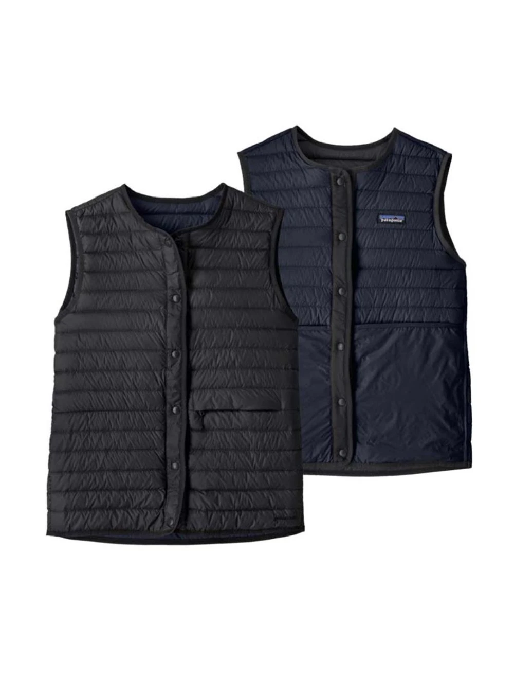 That is a Vest Patagonia W's LW Reversible Down Sweater Vest Black