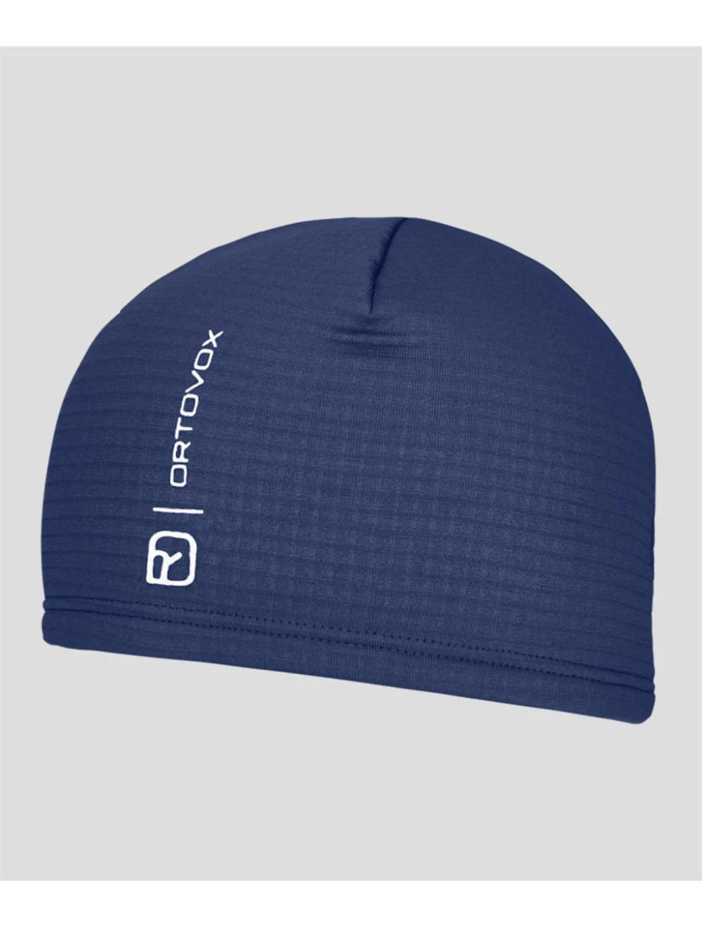 That is a Beanie Ortovox Fleece Grid Beanie blue nunatak blue nunatak