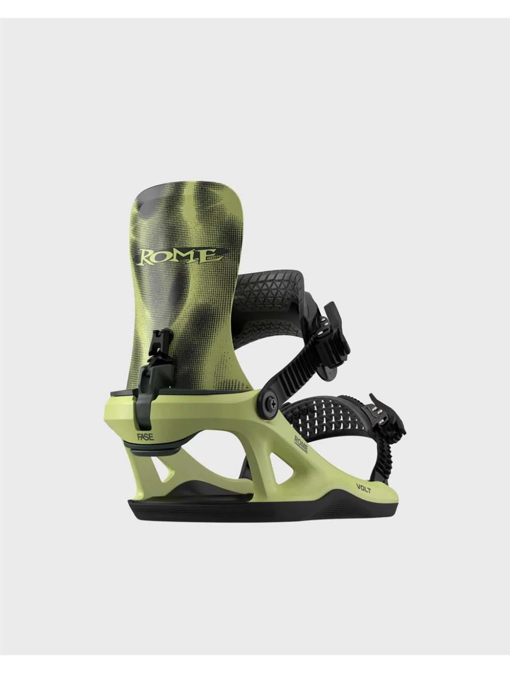 That is a Snowboard Bindings Rome Volt AW Fase 26/27 Acid Acid