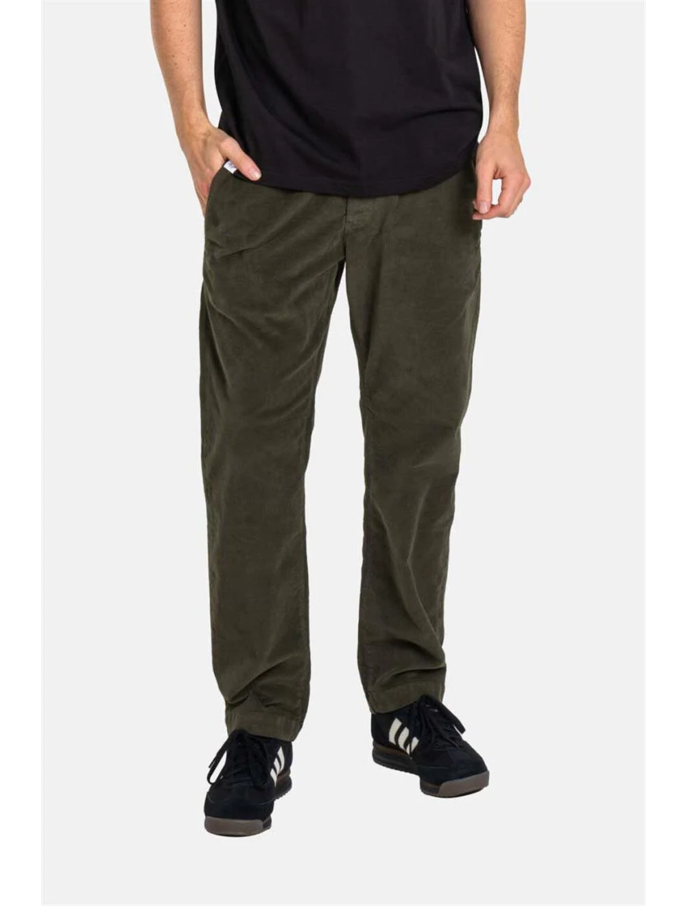 That is a Pants Reell Reflex Loose Chino Olive square cord Olive square cord