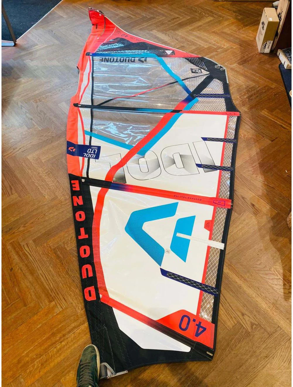 That is a Sail; Windsurfing Sail Duotone Testsegel Idol 2022