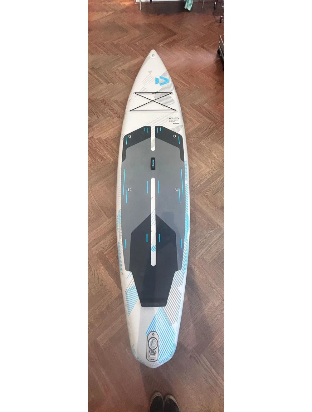 That is a Inflateable Standuppaddelboard;SUP Fanatic Test Raven Air SLS