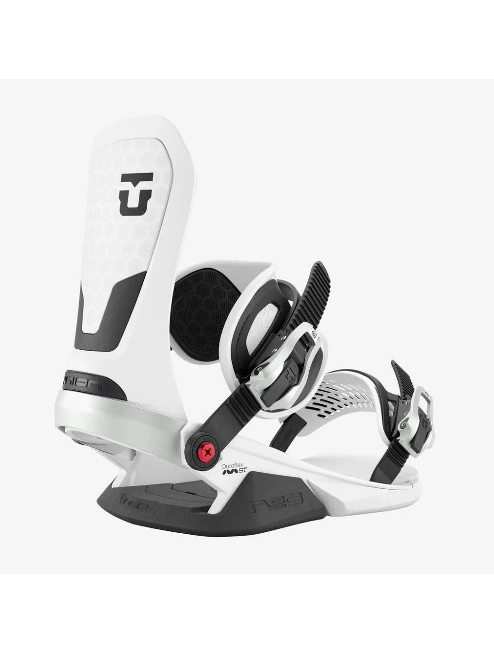 That is a Snowboard Bindings; Union Neo 26/27 White White