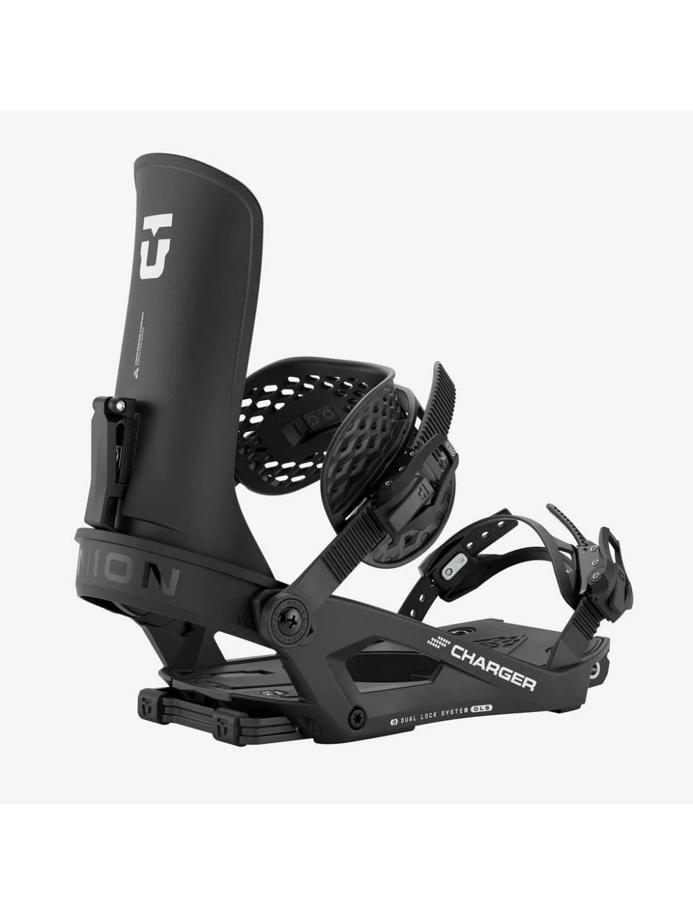 That is a Splitboard Bindings Union Charger 26/27 Black Black