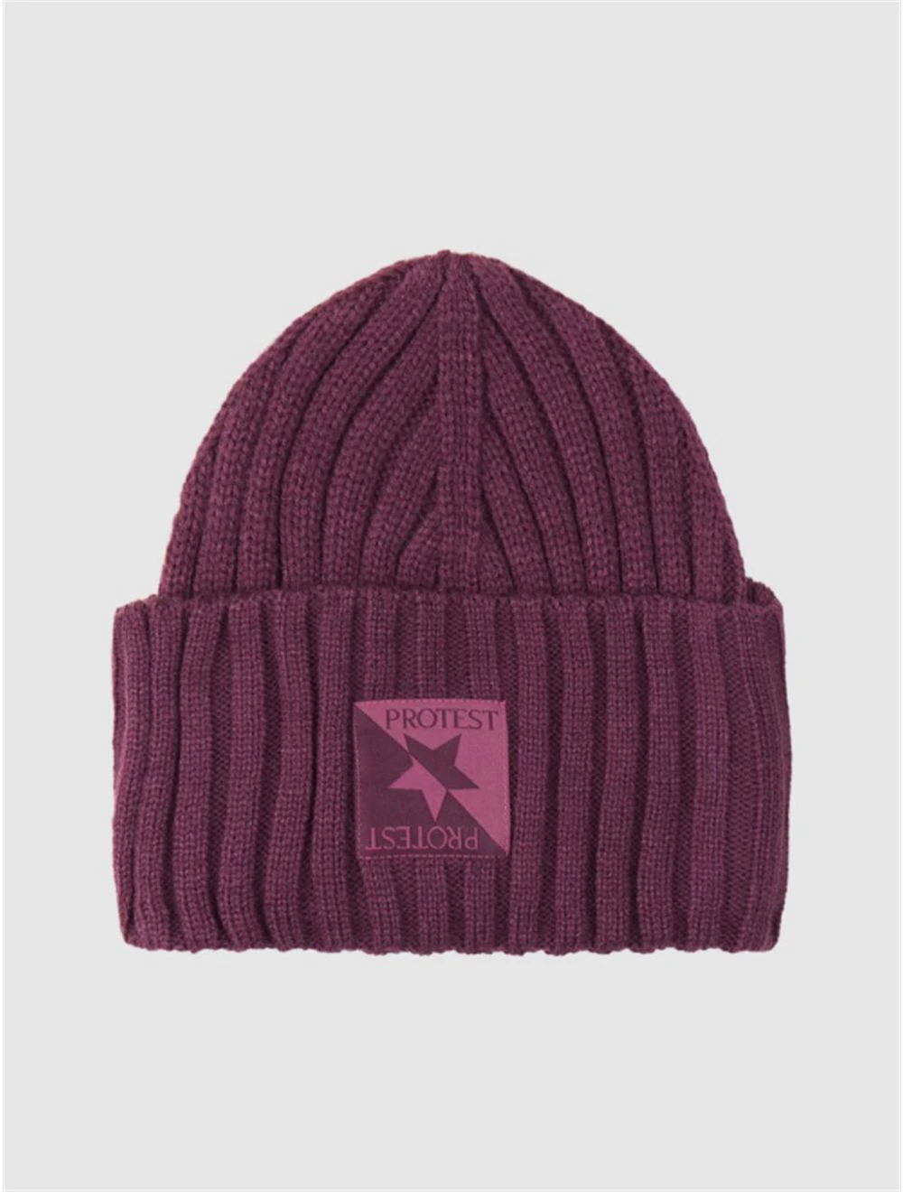 That is a Beanie Protest PRTWizzard Beanie Current Purple Current Purple