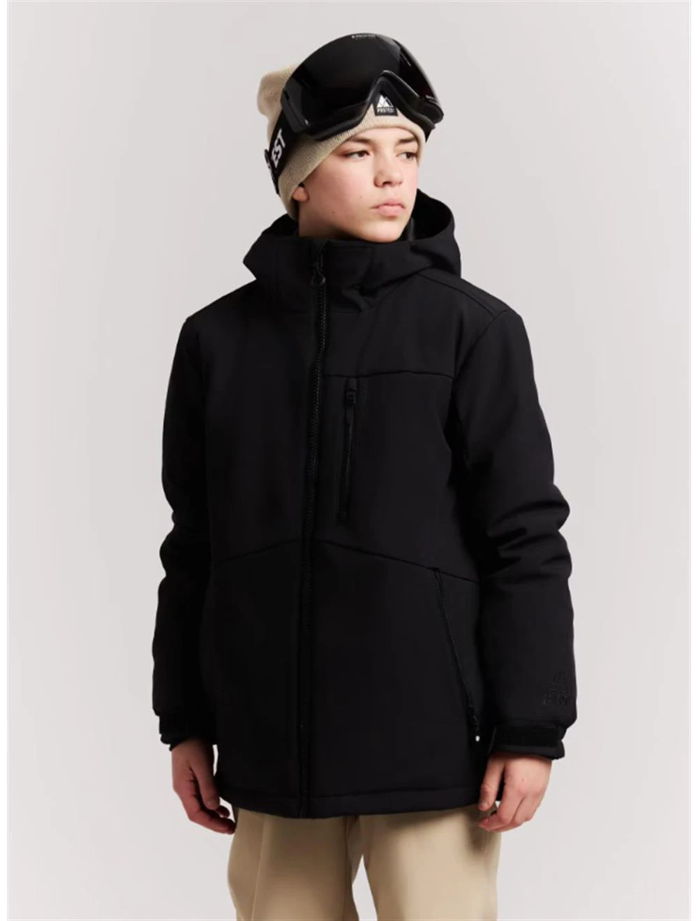 That is a Snowboard Jacket; Ski Jacket; for Kids Protest PRTWalden JR Snowjacket True Black True Black