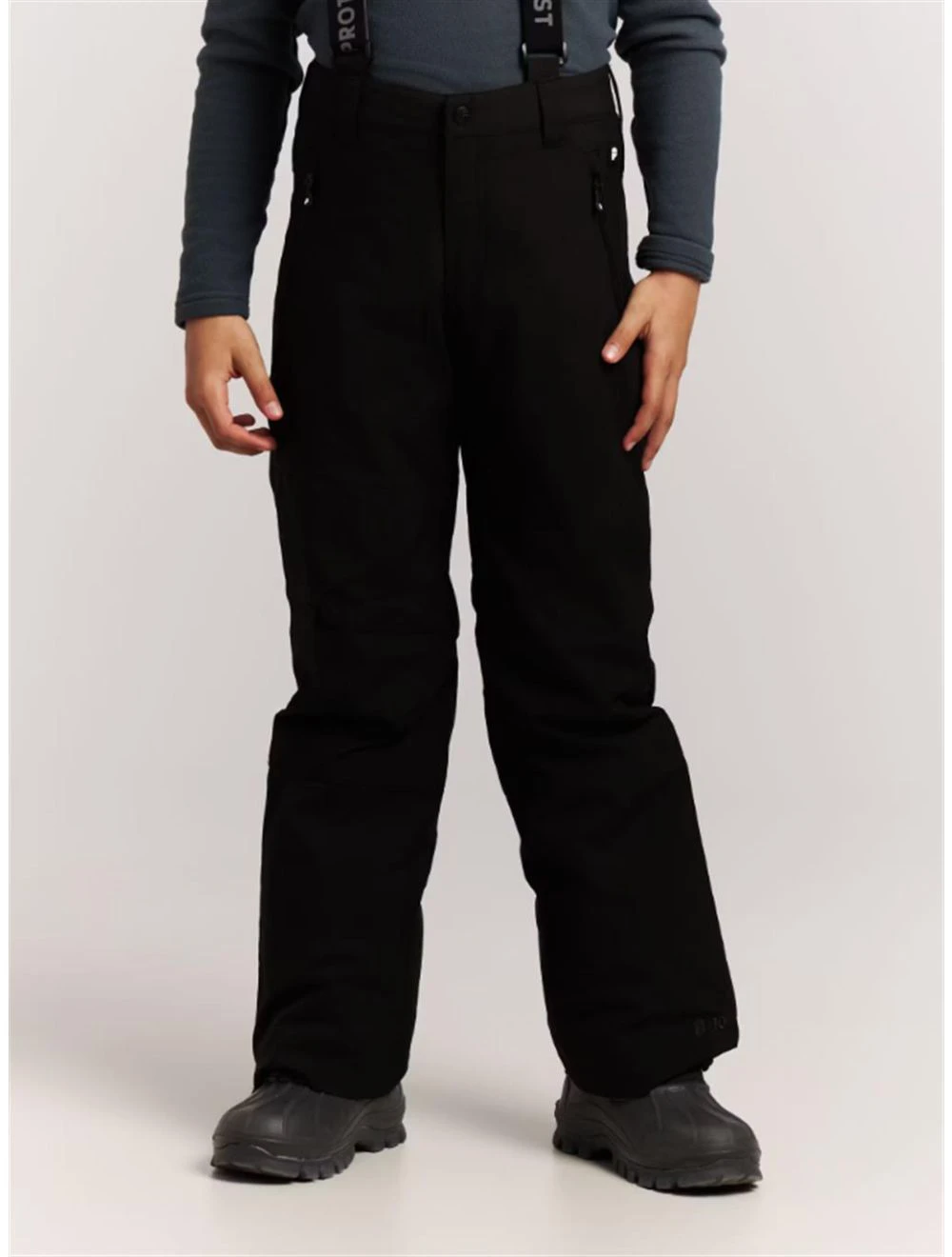 That is a Snowboard Pants; Ski Pants; for Kids Protest Spikety JR Snowpants True Black True Black