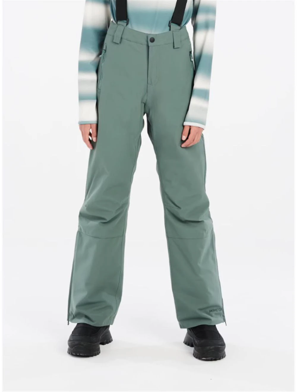 That is a Snowboard Pants; Ski Pants; for Kids Protest Sunny JR Snowpants Evergreen Evergreen