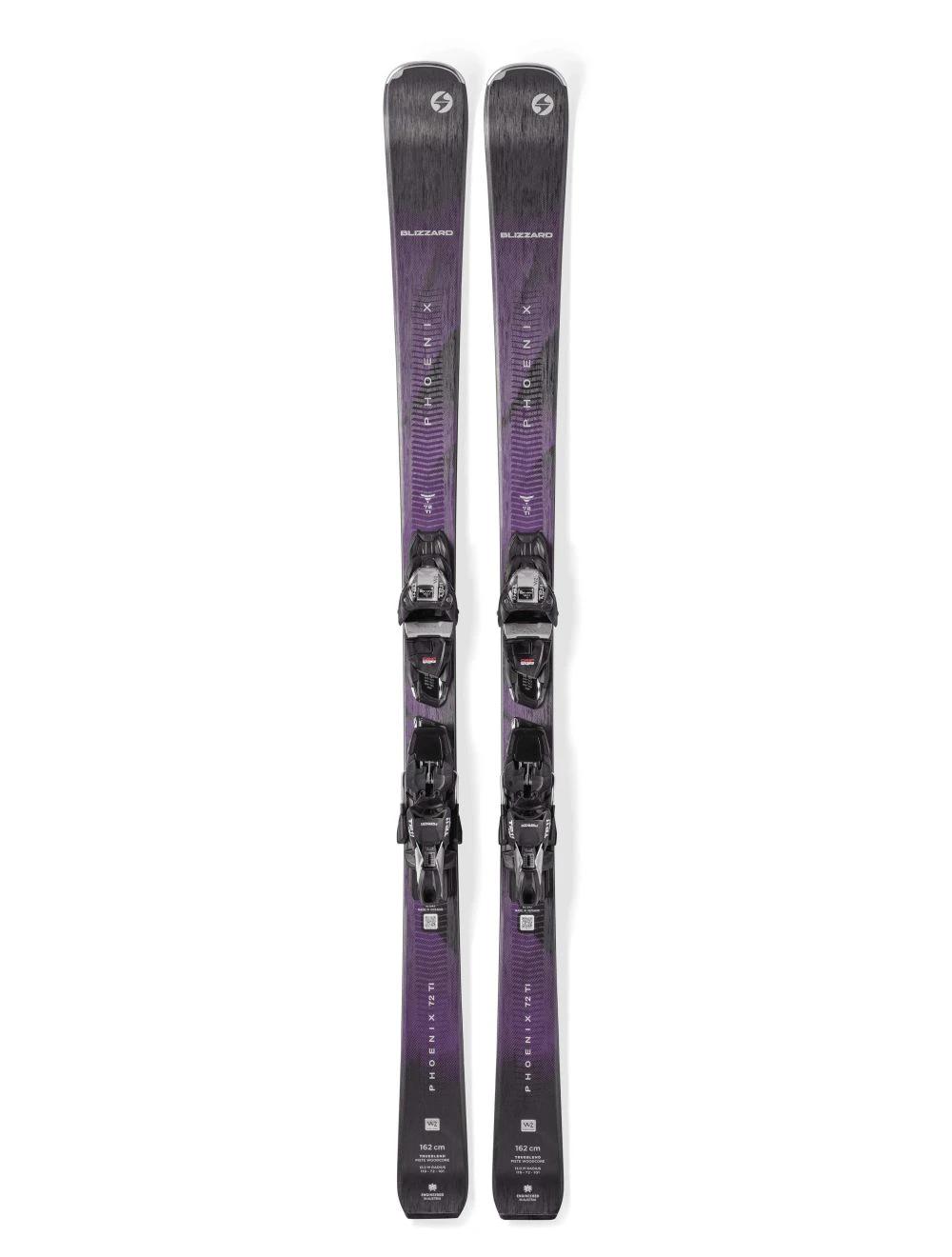 That is a Skis; Blizzard Phoenix 72 Ti + TP 11 Light Demo W 26/27