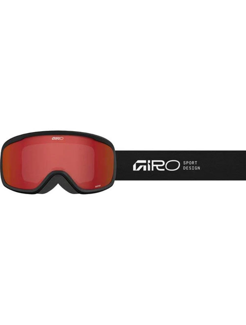 That is a Snow Goggles for Kids Giro Buster Stacked Black/Amber Scarlet Stacked Black/Amber Scarlet
