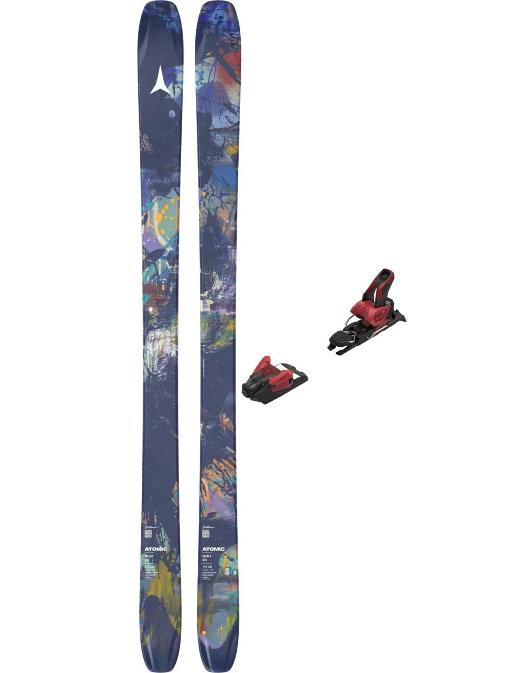 That is a Skis; Atomic Bent 90 + STR 12 GW 26/27