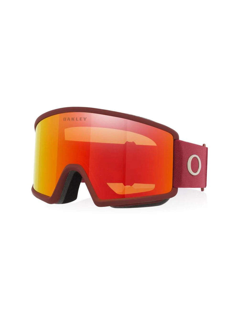 That is a Snowgoggles Oakley Target Line L Iron Red Fire Irid. Fire Irid.
