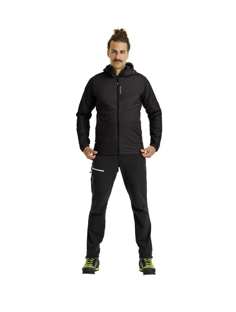 That is a Insulation Jackets Ortovox Swisswool Piz Duan Jacket M black raven