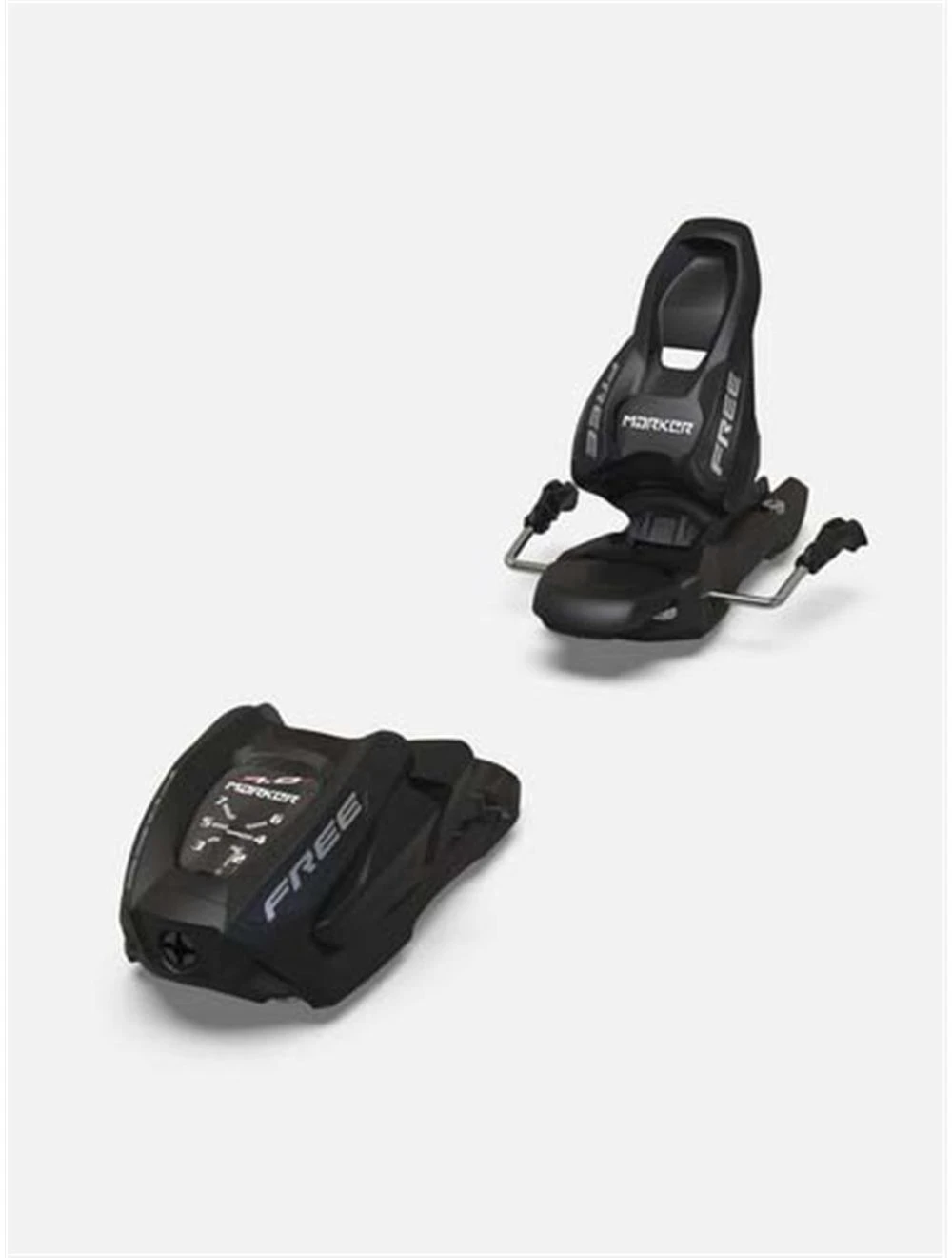 That is a Youth Skibindings; Marker Free 7 26/27 black black