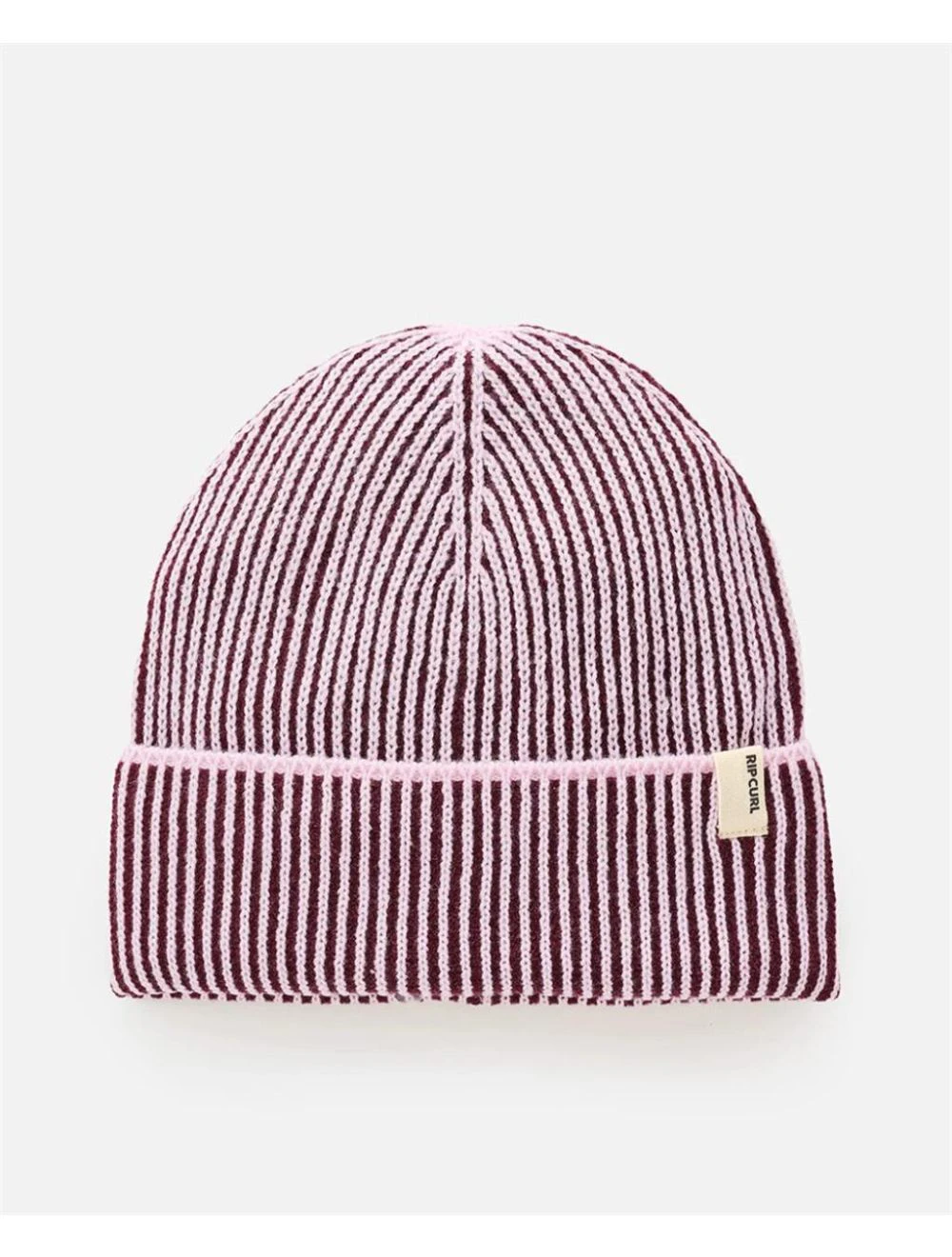 That is a Beanie Rip Curl 2 Tone Ribbed Reg Beanie Lilac/Plum Lilac/Plum