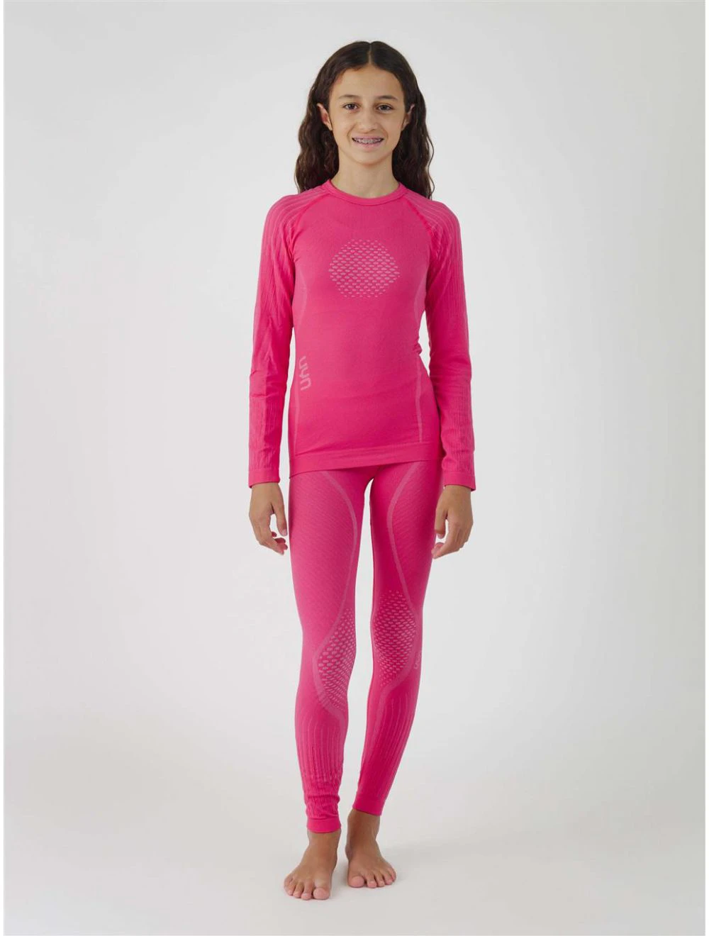 That is a Base Layer Set for Kids UYN Junior Visyon 2.0 UW Set Sweet Pink Sweet Pink