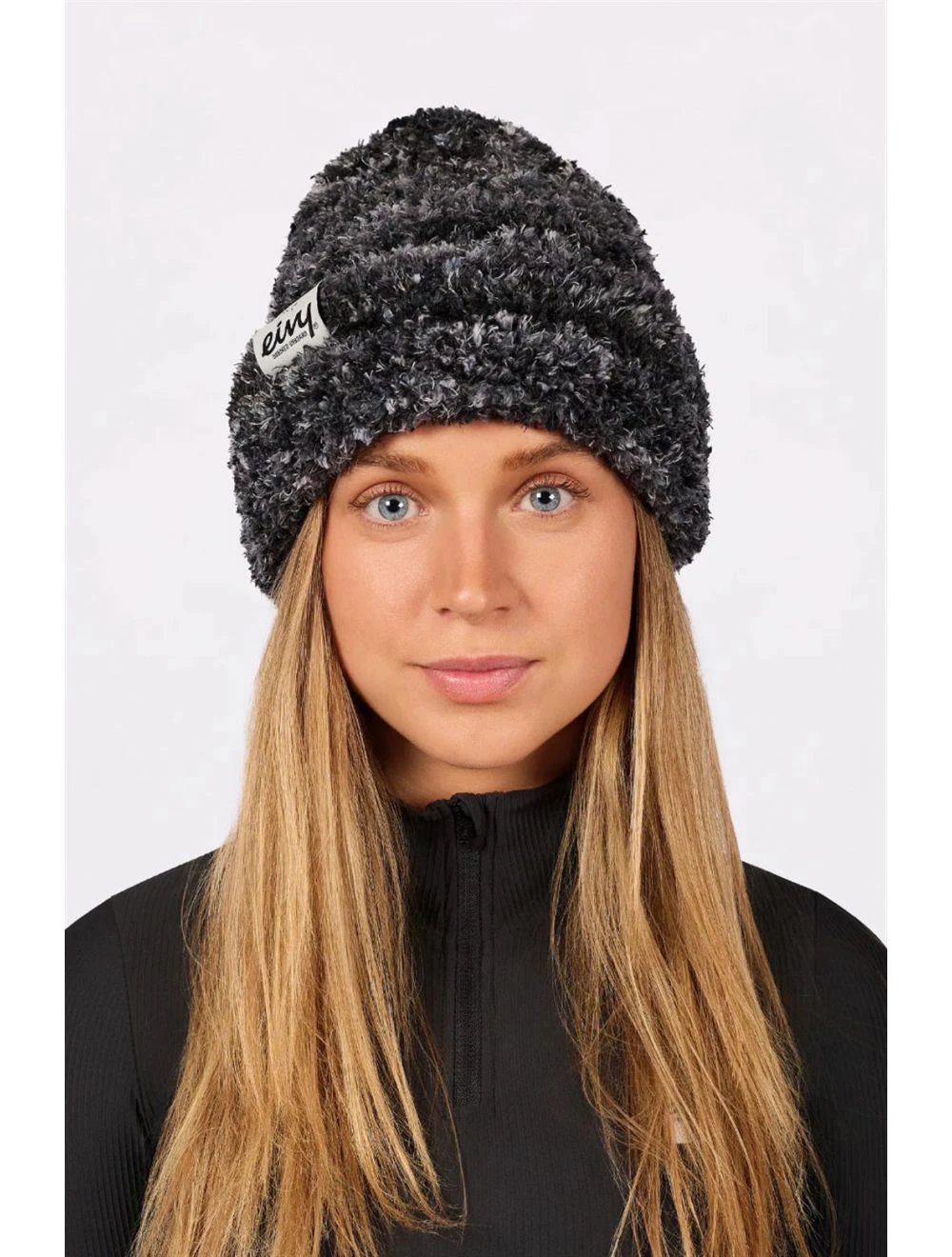 That is a beanie Eivy Boucle Knit Beanie Black Black