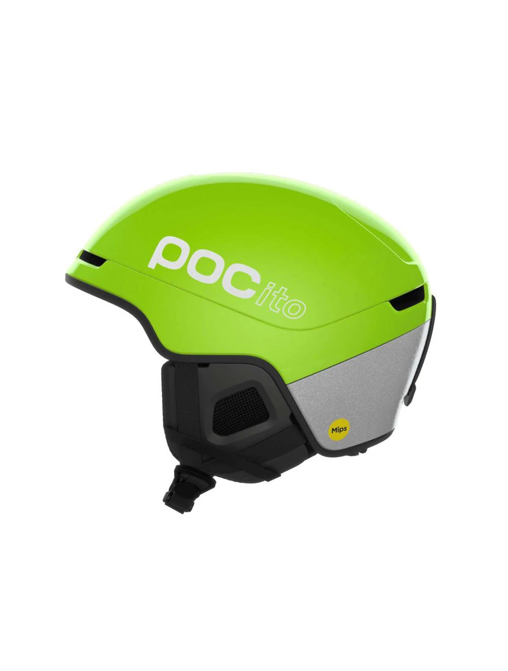That is a Ski Helmet; Snowboard Helmet for Kids; POC POCito Obex flourescent yellow/green flourescent yellow/green