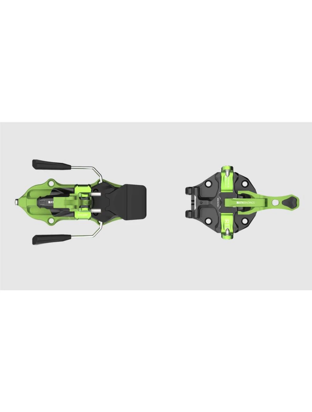 That is a Ski Mountaineering Bindings; Low Tech Bindings; ATK Raider 13 EVO Green