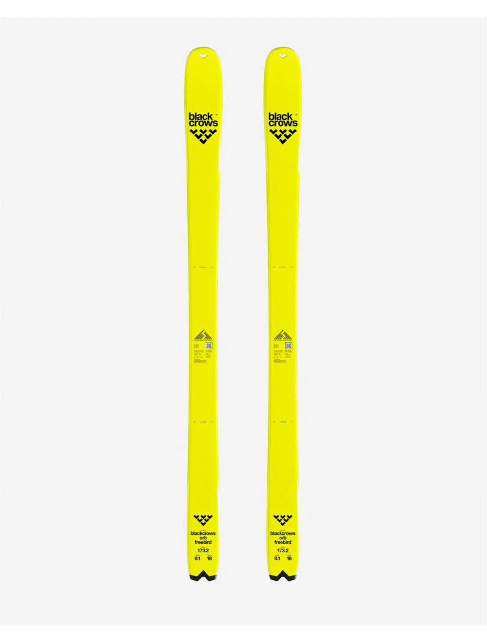 That is a Skis; Freerideskis black crows Orb Freebird + Skins 26.27