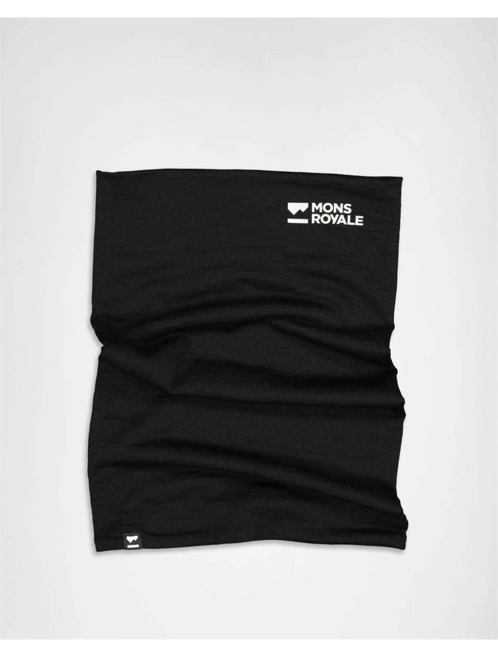 That is a Scarf Mons Royale Double Up Merino Neckwarmer black black