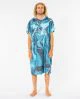 MIX UP PRINT HOODED TOWEL RIP CURL PACIFIC BLUE