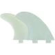 FCS M3 Natural Glass Flex IFT Tri Fin Set