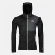 Ortovox Fleece Hoody M black raven