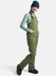That is a Snowboard Pants; Ski Pants; Burton Women's Avalon Stretch Bib Pants Forest Moss