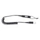 LEASH CORE COILED CARABINER