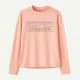 That is a T-Shirt;  Patagonia K's L/S Cap SW T-Shirt P-6 Outline: Sunlit pink