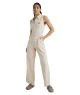 That is a Playsuit; Jumpsuit RVCA Striped Boiler (WDR0) Natural