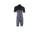 That is a Wetsuit; Surfsuit ION Essentials Seek Core 2/2 Shorty SS Back Zip men distorted grey