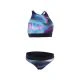 That is a Bikini ION Essentials Bottom Surfkini women tropical palm glitch
