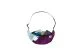 Ticket to the Moon Upcycled Sling Bag plum cloud