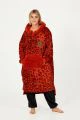That is a Poncho; Towel After Essentials Sofa leopard