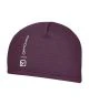 That is a  Ortovox Fleece Grid Beanie dark wild berry dark wild berry